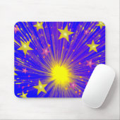 Vuurwerkmousepad Muismat (Met muis)