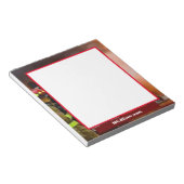 Vuurwerknotebookscherm Notitieblok (Schuin)