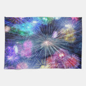vuurwerkontploffing theedoek (Horizontaal)