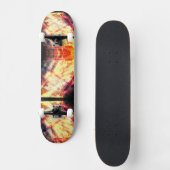 Vuurwerkplaat Skateboard (Voorkant)