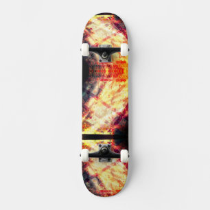 Vuurwerkplaat Skateboard