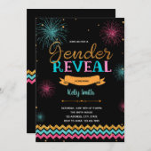 Vuurwerksekse openbaring kaart (Voorkant / Achterkant)