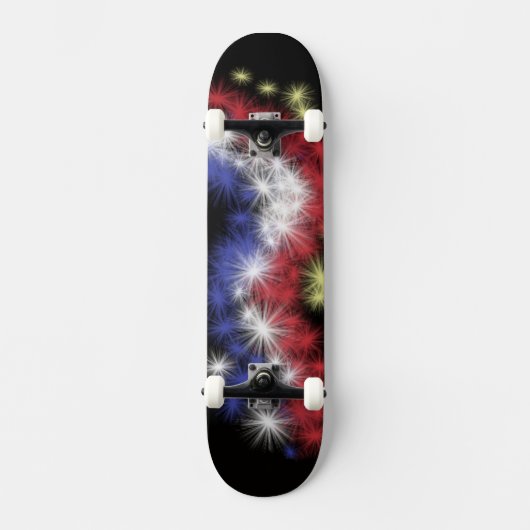 Vuurwerkskateboard van Moe Skateboard (Voorkant)