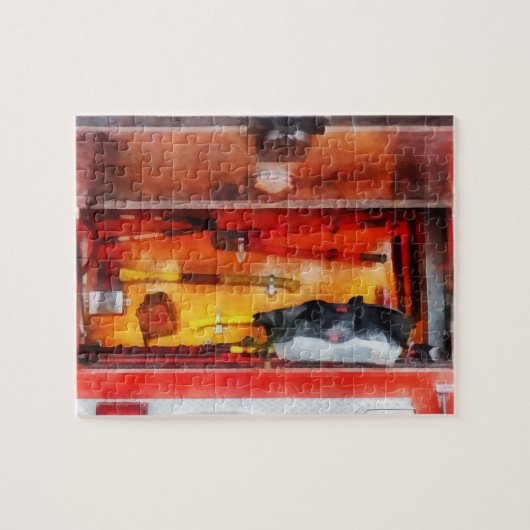 Vuurwerktuigen voor de handel legpuzzel (Horizontaal)