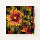 Vuurwielventilatorcitaat Notitieboek (Achterkant)