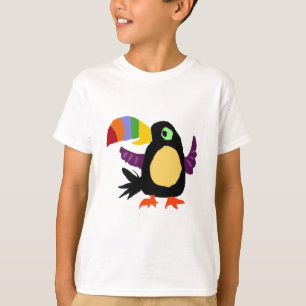 VW- Funny Toucan Bird Primitive Art T-shirt
