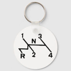 VW SHIFT PATERN SLEUTELHANGER