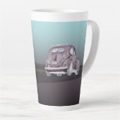 VW Split Oval Bug Latte Mug (Angle droit)