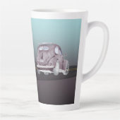 VW Split Oval Bug Latte Mug (Droite)