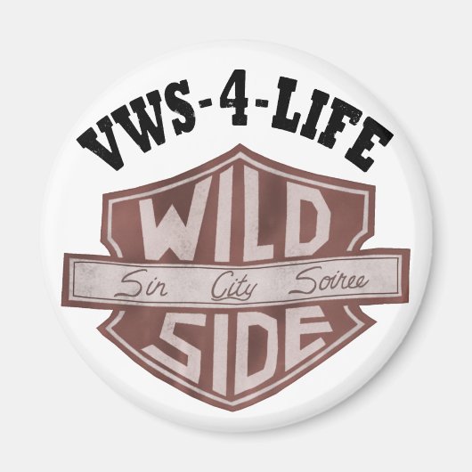"VWS-4-LIFE" magnet Magneet (Voorkant)
