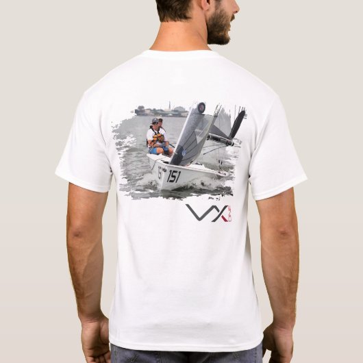 VX One T-Shirt - Ontwerp aan achterzijde (Achterkant)