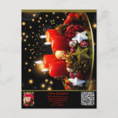 Vykort — Connect, Christmas Briefkaart (Voorkant)