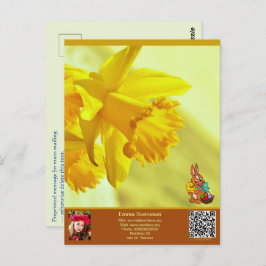 Vykort — Connect, Easter Briefkaart