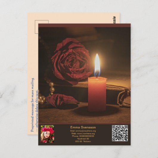 Vykort — Connect, Legend Briefkaart (Voorkant / Achterkant)