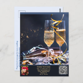 Vykort — Connect, Party Briefkaart