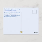 Vykort — Connect, Party Briefkaart (Achterkant)