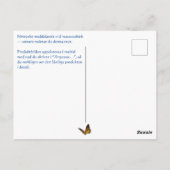 Vykort — Frihetens dörr Briefkaart (Achterkant)