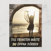 Vykort — Frihetens dörr Briefkaart (Voorkant)