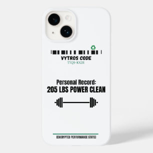 VYTROS "Encrypted Performance Stats" voor iPhone Case-Mate iPhone 14 Hoesje