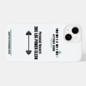 VYTROS "Encrypted Performance Stats" voor iPhone Case-Mate iPhone Case (Achterkant (horizontaal))