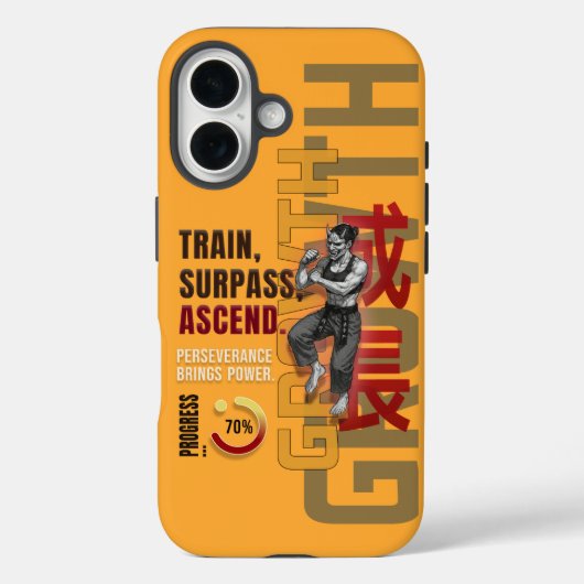 VYTROS "GROWTH" TRAINING-GEÏNSPIREERD Case-Mate iPhone CASE (Achterkant)