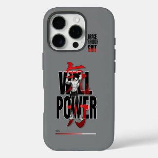 VYTROS "WILLPOWER" esthetische fitheid iPhone 16 Pro Hoesje