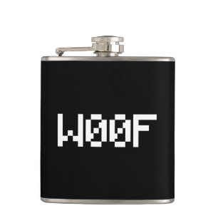 W00F [Dierengeluiden in leetspreken] Heupfles