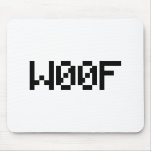 W00F [Dierengeluiden in leetspreken] Muismat