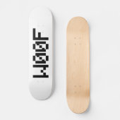 W00F [Dierengeluiden in leetspreken] Skateboard (Voorkant)
