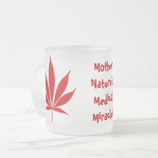 W02 "Medisch wonder van moeder Natuur!" Mok (Voorkant links)