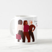 W2W Classic Mug - Fier De Soutenir Le Leadership (Devant gauche)
