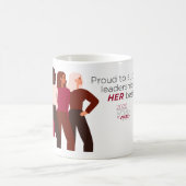 W2W Classic Mug - Fier De Soutenir Le Leadership (Centre)