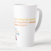 W2W Latte Mug - Quand les femmes se rassemblent (Angle droit)
