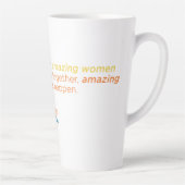 W2W Latte Mug - Quand les femmes se rassemblent (Droite)