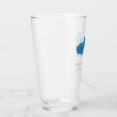 W2W Tall Glass Cup - Ze had een held nodig Glas (Rechts)