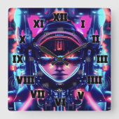 W4VE · DESIGN. | "Procedureel" ~ [49 / 50] · Vierkante Klok (Voorkant)