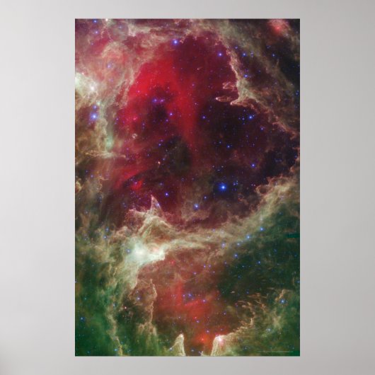 W5 Star-formatiegebied 20 x 30 (18 x 27) Poster (Voorkant)