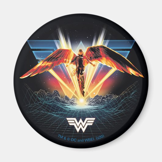 W84 | 80-inch Wonder Woman Graphic Magneet (Voorkant)