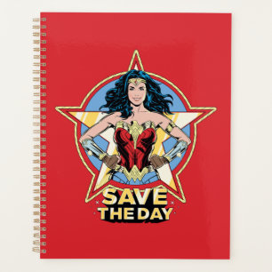 W84   Bespaar de dag waarop de Wonder Woman Retro  Planner