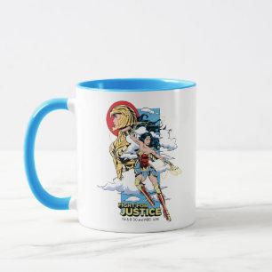 W84   Gerechtelijke strijd voor Wonder Woman Retro Mok