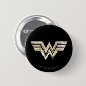 W84 | Golden Wonder Logo Ronde Button 5,7 Cm (Voorkant /achterkant)