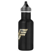 W84 | Golden Wonder Logo Waterfles (Rechts)
