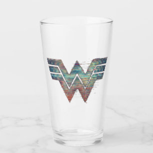W84   Statische Logo Wonder Woman TV Glas