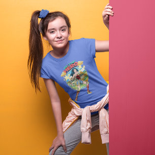 W84   Themyscira Wonder Woman Retro Comic Art T-shirt