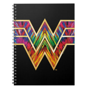 W84 Wonder Woman Kaleidoscope Logo Notitieboek