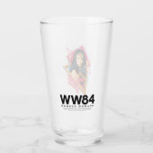 W84 | Wonder Woman Retrowave Character Badge Glas (Achterkant)