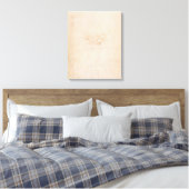 W.54 Studie van een draak Canvas Afdruk (Insitu (Slaapkamer))