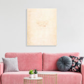 W.54 Studie van een draak Canvas Afdruk (Insitu (Woonkamer))