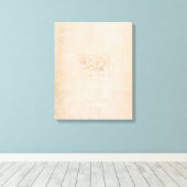 W.54 Studie van een draak Canvas Afdruk (Insitu (Houten vloer))