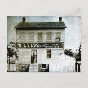 W.A. Fabrikant lahr Wholesale Cigar circa 1900 Briefkaart